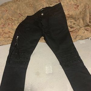 Amiri all black jeans size 32